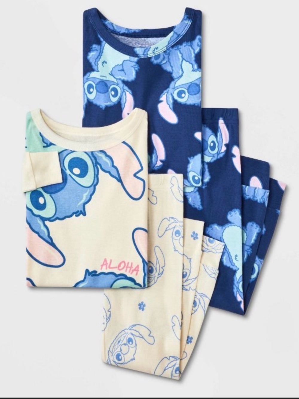 Toddler Lilo & Stitch 4 pc Pajama Set - 2T